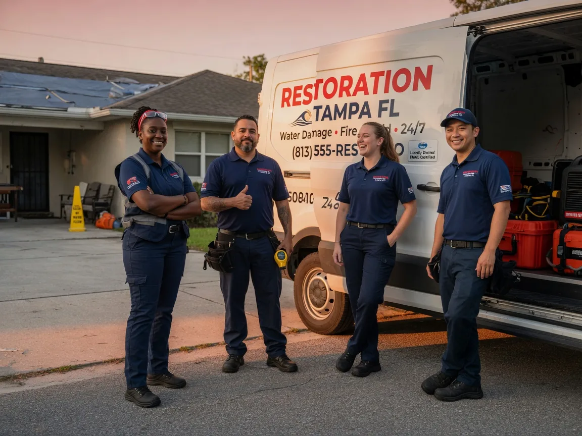 Water Damage Restoration company in Hoschton, GA